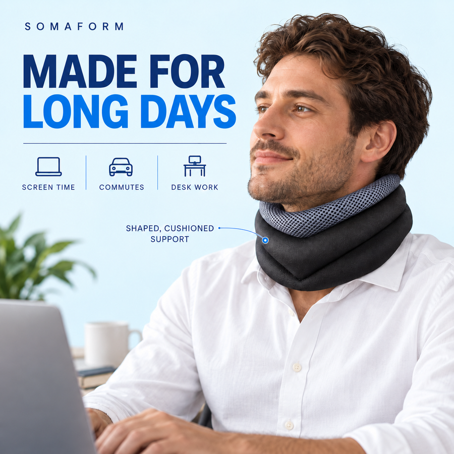 Why your neck will thank you.
